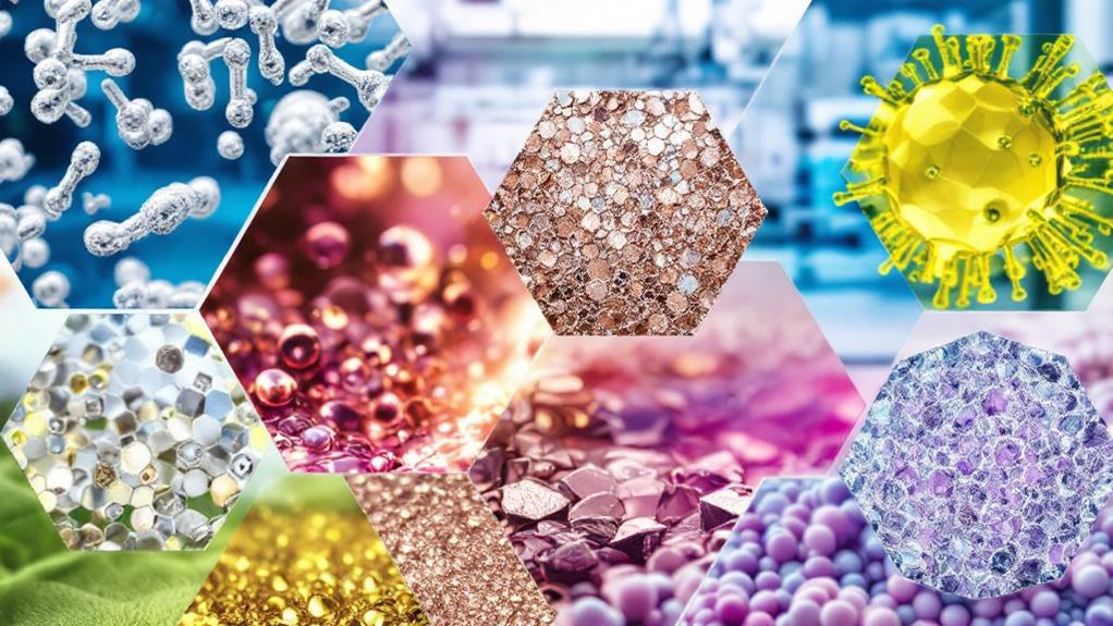 antibacterial material varieties