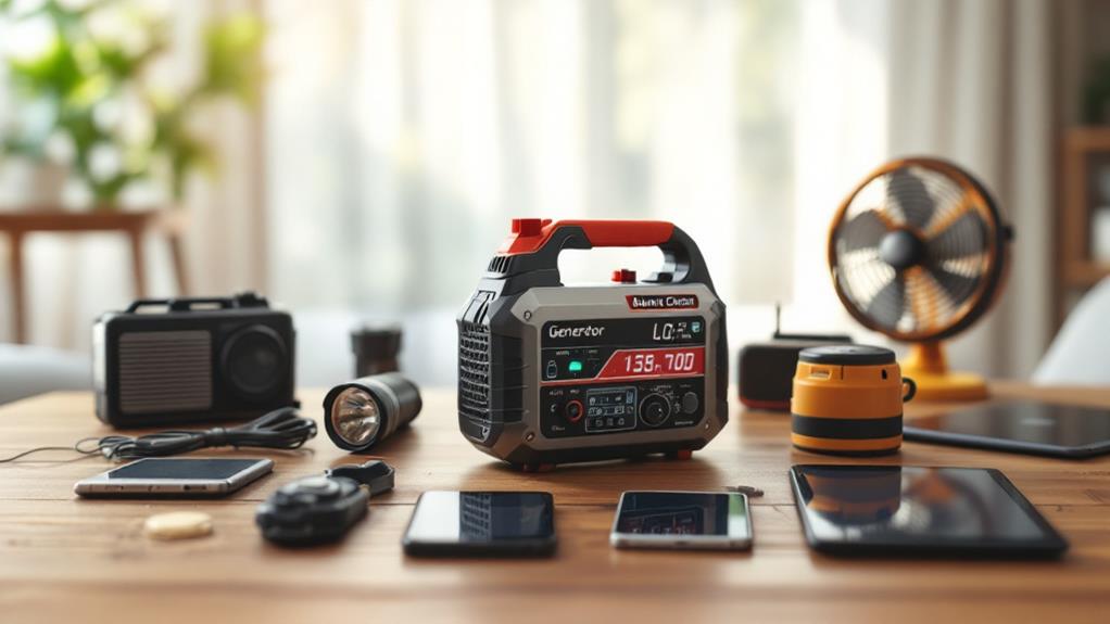 variety of powered devices