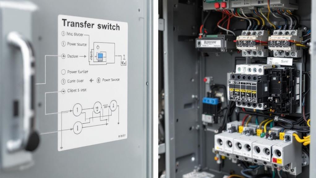 automatic power source switching mechanism