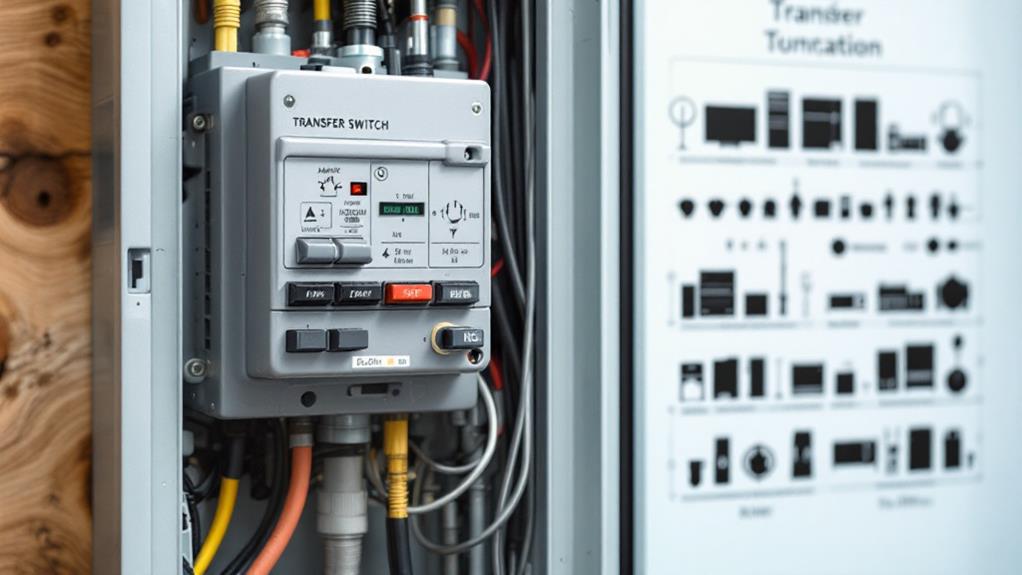 determine appropriate transfer switch size