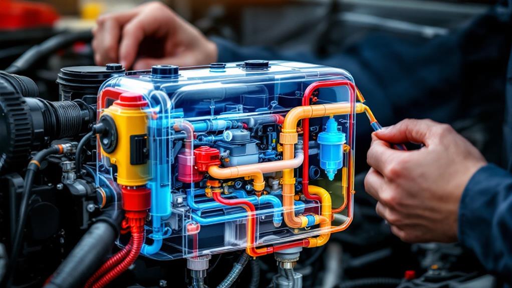 fuel and coolant systems inspection