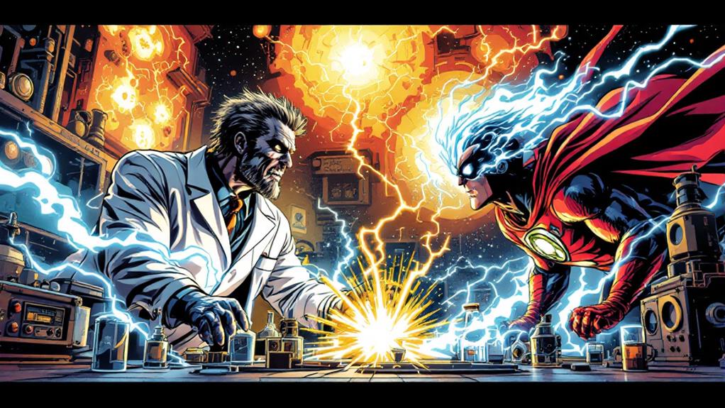 scientific villains antagonizing humanity