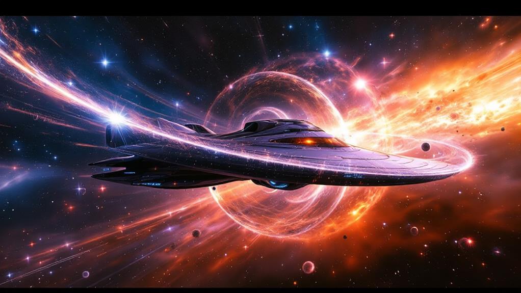theoretical faster than light propulsion concept