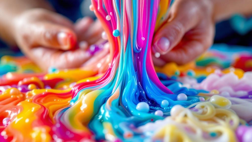 polymers forming slime backbone