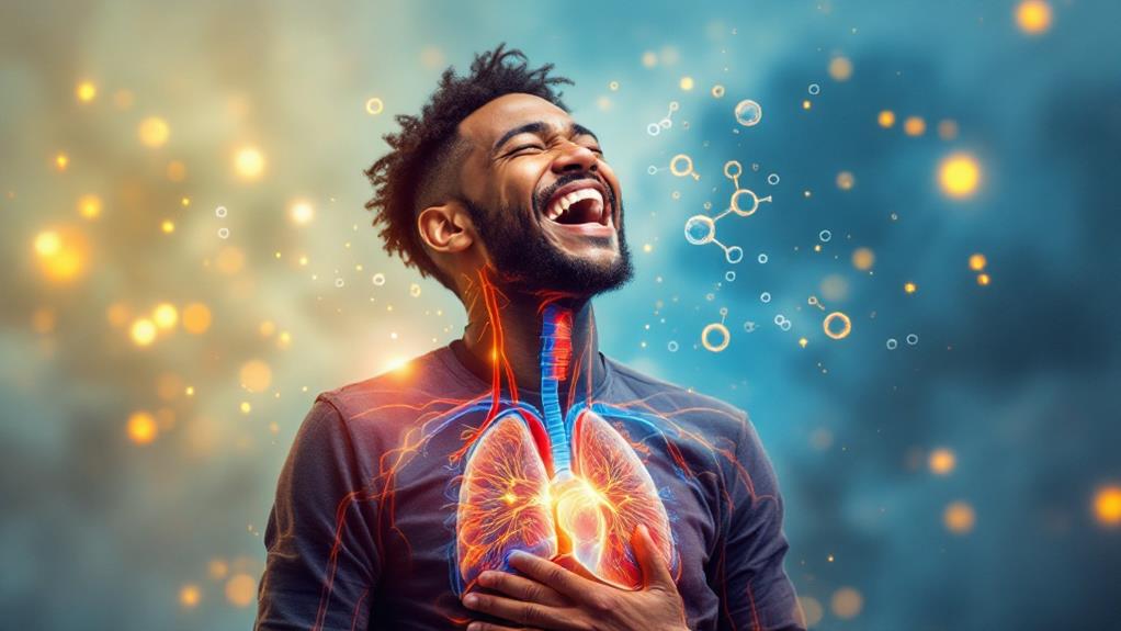 positive physiological effects of laughter