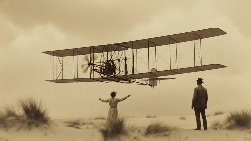 powered flight breakthrough after experiments