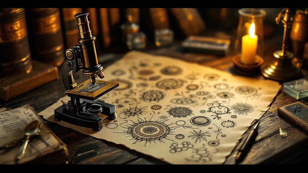 cellular structure and microscopic examination