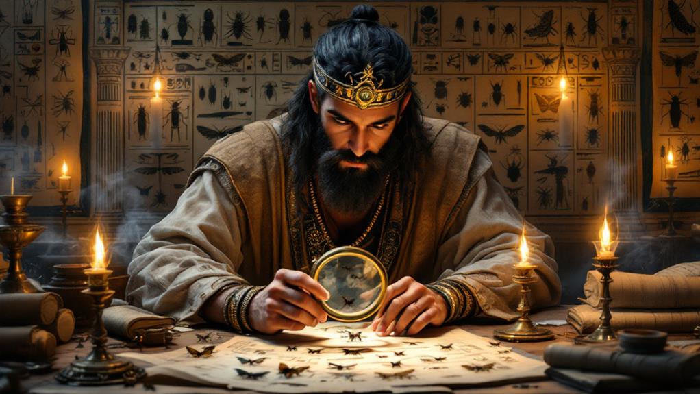 ancient insect observations documented