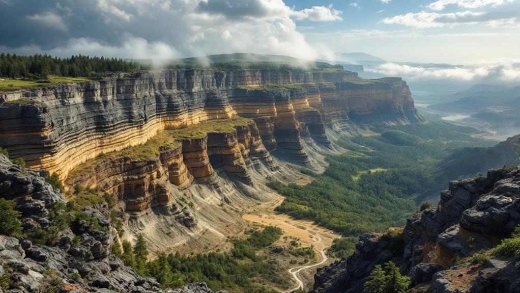 eons of tectonic transformations