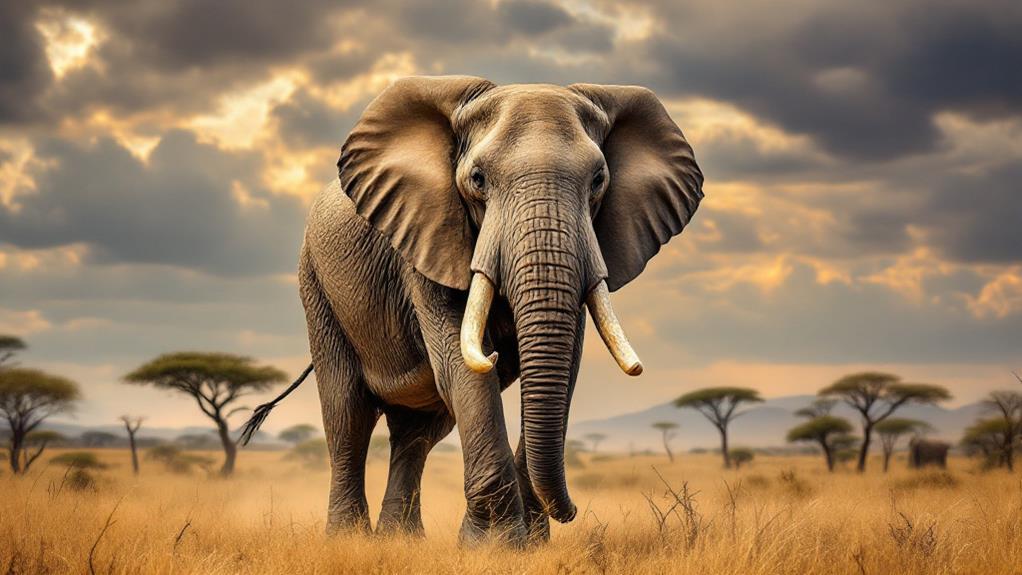 majestic african wildlife species