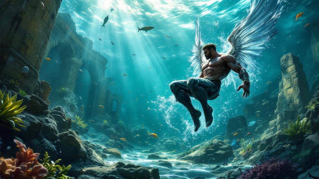 atlantean superhero and antihero