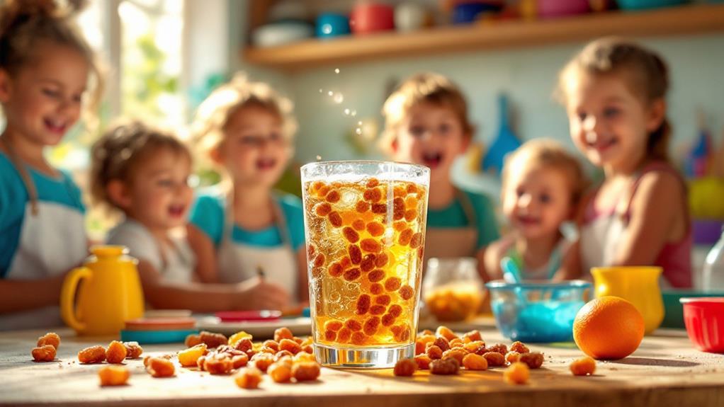 dancing raisins science experiment