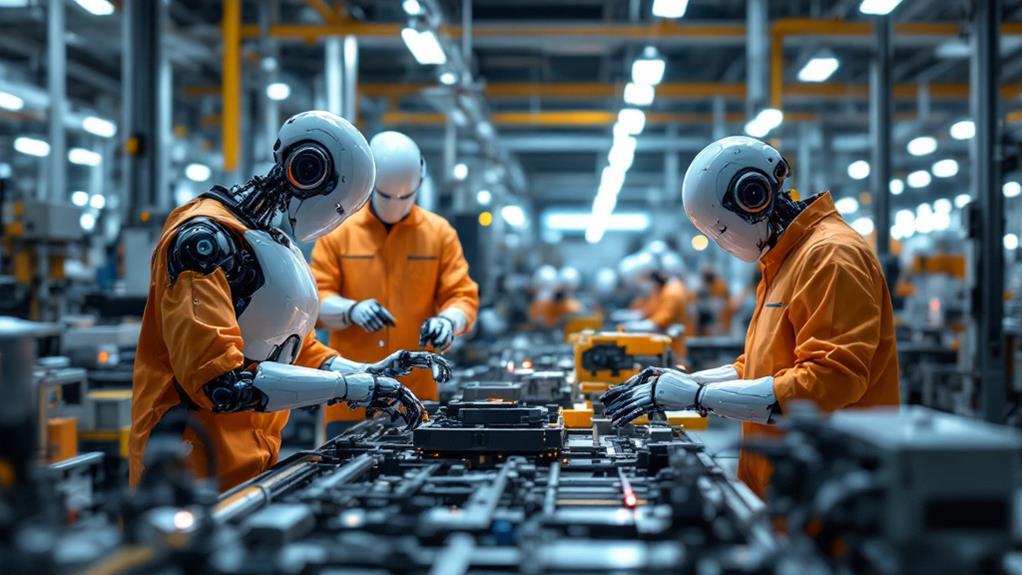 robots and humans communicating