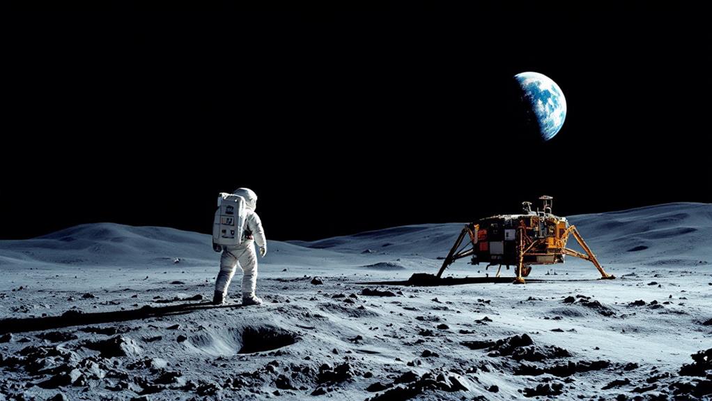 moonwalker s historic space journey