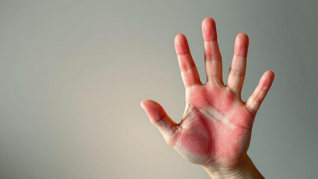 sensitivity to physical contact