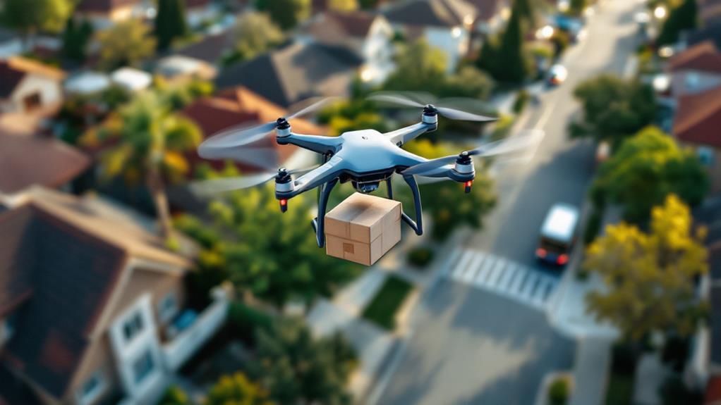 aerial delivery services provided