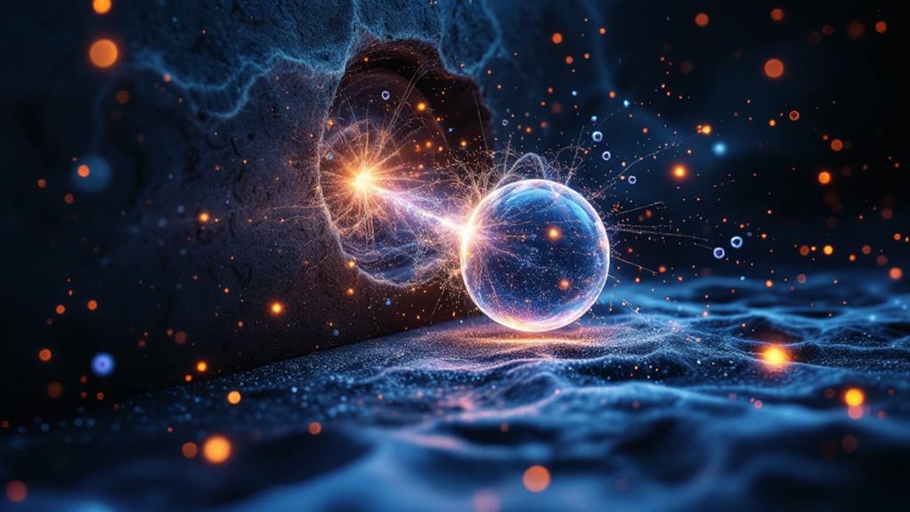 quantum mechanical particle penetration