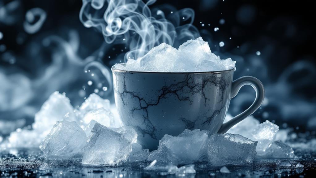 hot water freezes faster