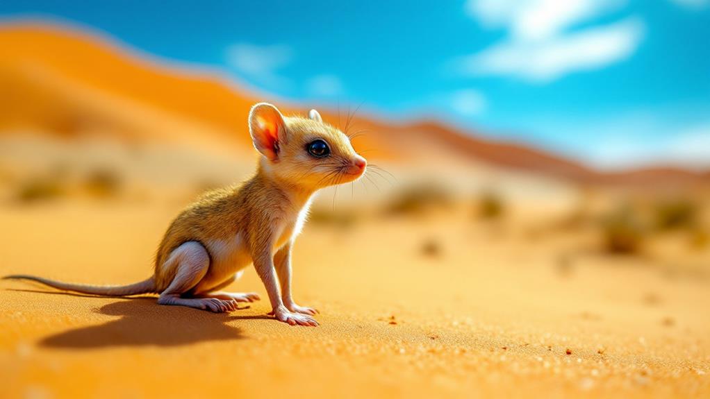 pygmy jerboa desert adaptation