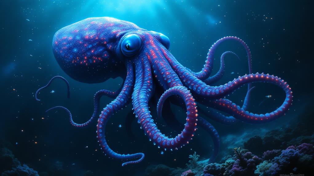 colossal squid deep sea