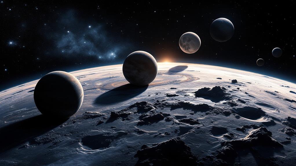 pluto s celestial satellite system