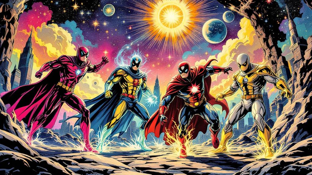 formation of superhero team