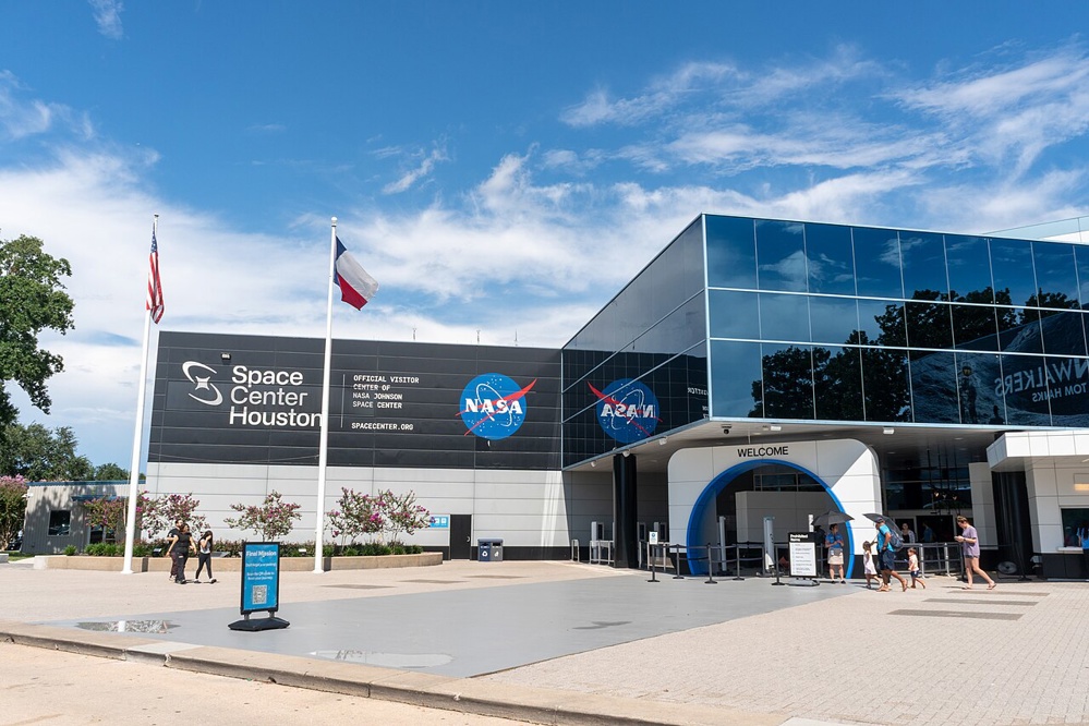 Entrance of Space Center Houston