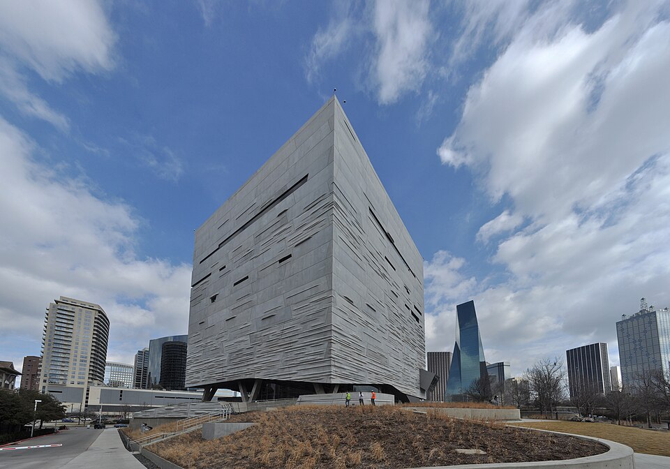 Victory Park building of the Perot Museum of Nature and Science