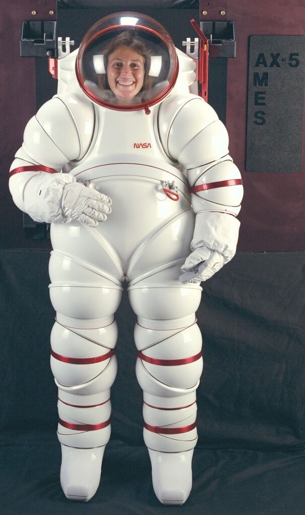 NASA space suit.