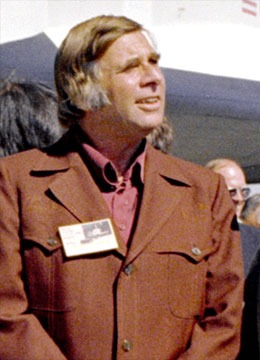 Gene Roddenberry, creator of the multi-generational television and movie series Star Trek.