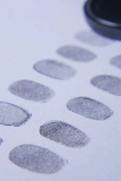 discovery of fingerprints