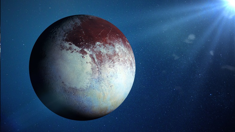 Charon, Pluto's largest satellite