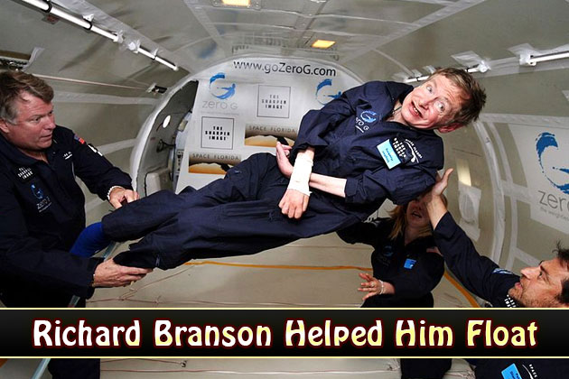 Richard Branson Helped Him Float