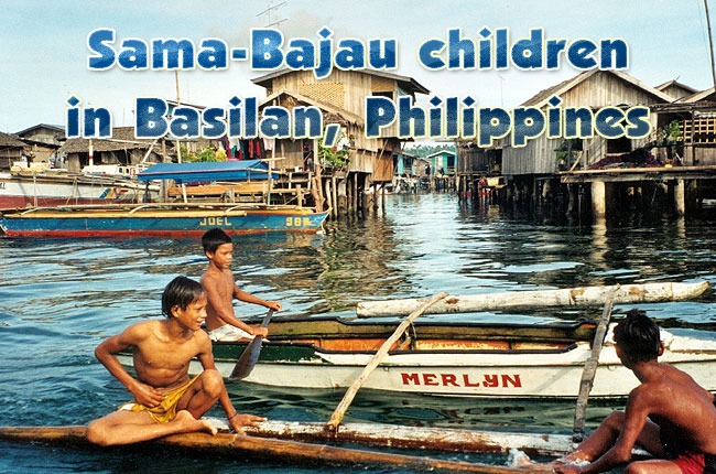 Sama-Bajau-children