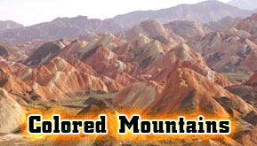 Colored mountains