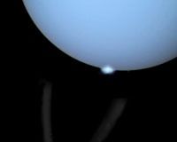 Uranus is the one of the least dense planet in the Solar system.