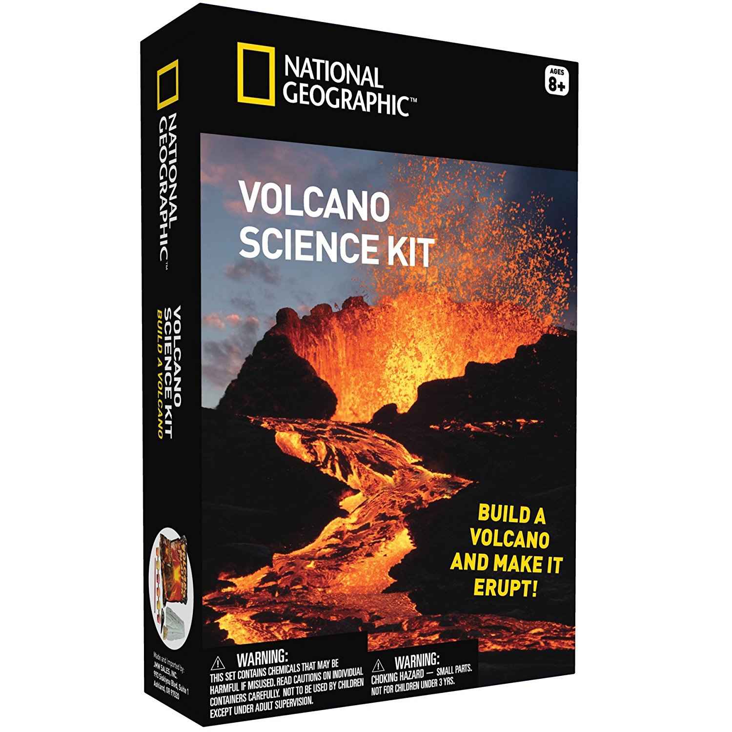 Build a Volcano and Make It Erupt
