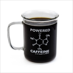 Caffeine Molecule Beaker Mug