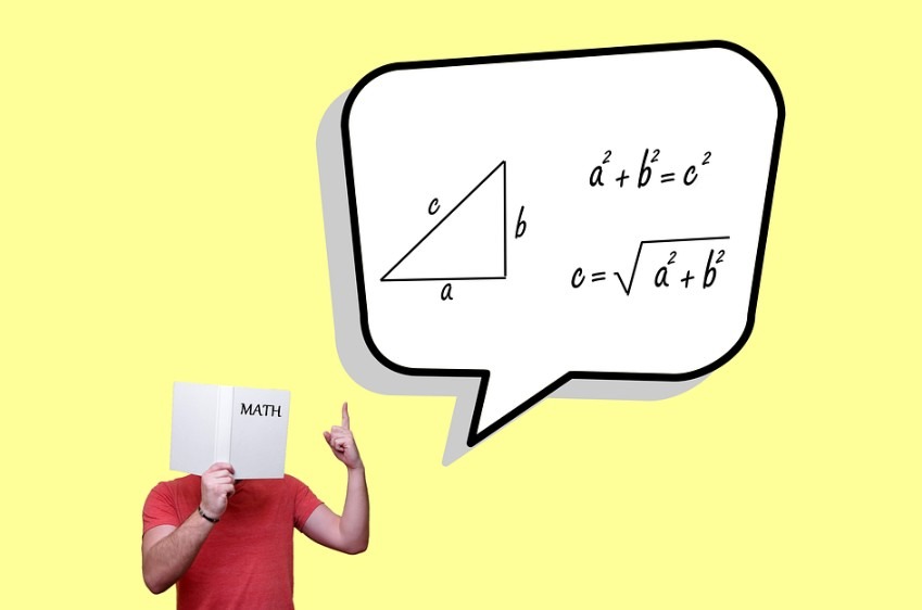 a person teaching math