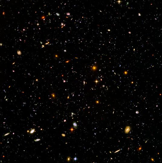Deepest visible-light image of the universe.