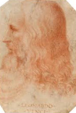 Portrait of Leonardo Da Vinci