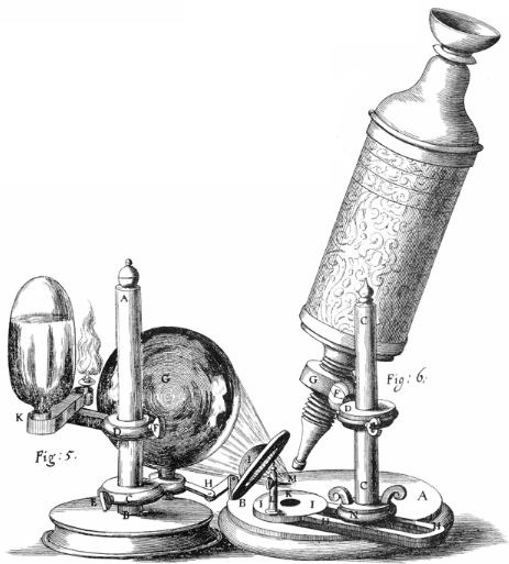 Robert Hooke’s microscope