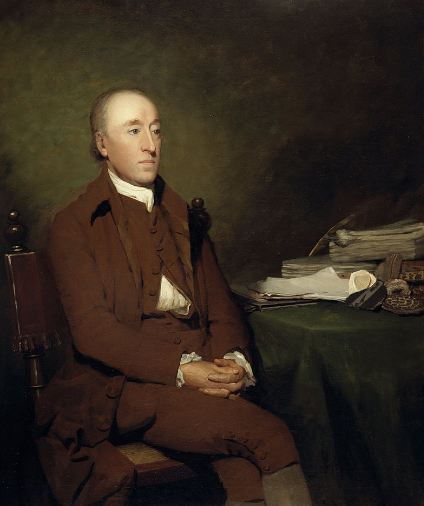 The father of geology, James Hutton