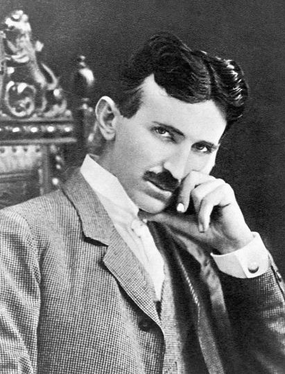 Photograph of Nikola Tesla