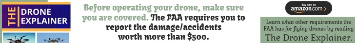 Before operating your drone, make sure you are covered. The FAA requires you to report the damage/accidents worth more than $500.
