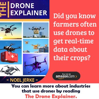 Did you know farmers often use drones to get real-time data about their crops? 