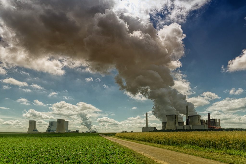 power-plant-brown-coal-fields-away